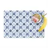 Patroon - Tegel - Blauw Placemat vinyl groot 368 -zzzproduct_Kitchenyeah-website