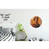 Portret - Sieraden - Schilderachtig Wandcirkel aluminium klein -kinderkamer