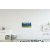 Alpen - Weide - Bergen - Koeien textielposter latten blank klein -kinderkamer