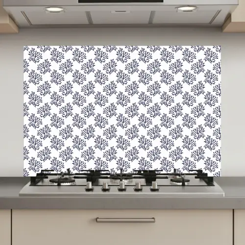 Oceaan - Koraal - Blauw - Wit keuken achterwand spatscherm klein 900 -3d_website