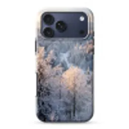 Bos - Bergen - Goud - Winter - Warm Toughcase MagSafe Apple iPhone 17 Pro Max klein -3d