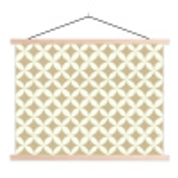 Symmetrisch - Motief - Beige textielposter latten blank klein 122 -3d