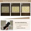 Bloemen - Roze - Getekend - Patroon Light Box met batterij (Wandlamp) middel -USP_dimbaarNL
