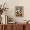 Kat - Kerst - Winter - Dier Light Box met kabel (Tafellamp) klein -sfeer2