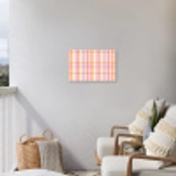 Pastel - uitpatroon - Geometrisch Tuinposter op houten frame 2 cm dik klein 845 -sfeer1