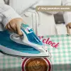 Koffie - Klok - Groen Wandkleed katoen klein -sfeer9