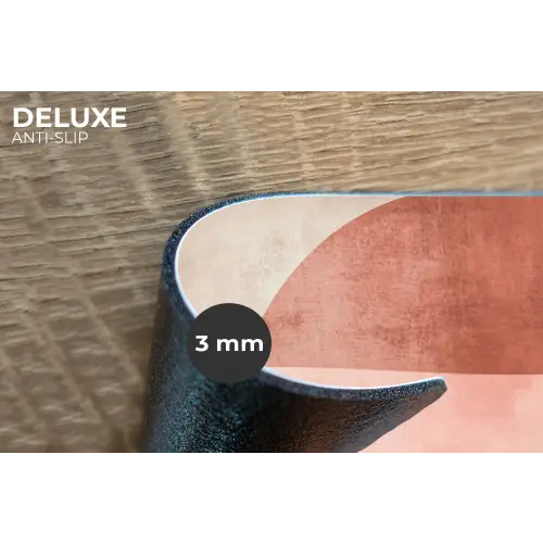 Cirkel - Abstract - Roze Placemat vinyl groot -closeup