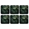 Plant - Monstera - Lichtinval onderzetter kurk middel -3d