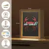 Krab - Rood - Neon - Quote Light Box met kabel (Tafellamp) klein -USP_NL