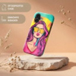Zonnebril - Vrouw - Zonnig - Geel Toughcase MagSafe Apple iPhone 17 klein -USP_RandenV_DE