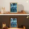 Race - Auto - Formule 1 - Jongens - Blauw Light Box met kabel (Kinderlampje) klein -sfeer3_kind