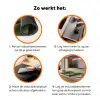 Bramen - Bladeren - Tros Inductie beschermer vinyl 3mm klein 276 -zzzzzzz-td-werking