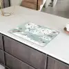 Wereldkaart - Kind - Vliegtuig Inductie beschermer vinyl 3mm klein -sfeer8