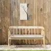Wabi sabi - Plant - Beige Tuinposter op houten frame 2 cm dik klein -sfeer4