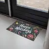 Feestelijk - Kerstgroet - Kleurrijk Deurmat klein -sfeer2