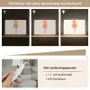 Schepijs - Hoorntje - Illustratie - Minimalistisch Light Box met kabel (Tafellamp) klein -USP_dimbaarNL