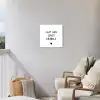 Last van lentekriebels - Spreuken - Quotes Tuinposter op houten frame 2 cm dik klein -sfeer1