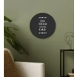 Spreuken - I have a hero I call him dad - Quotes - Vader Wandcirkel kunststof plaat 5mm dik klein -sfeer3
