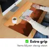 Landschap - Woestijn - Cactussen - Zon Muismat XXL klein -sfeer3