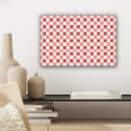 Patroon - Schaak - Roze canvas 2cm klein 34 -sfeer6