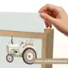 Vintage - Tractor - Pastel Light Box met kabel (Kinderlampje) klein -USP_websiteprintNL