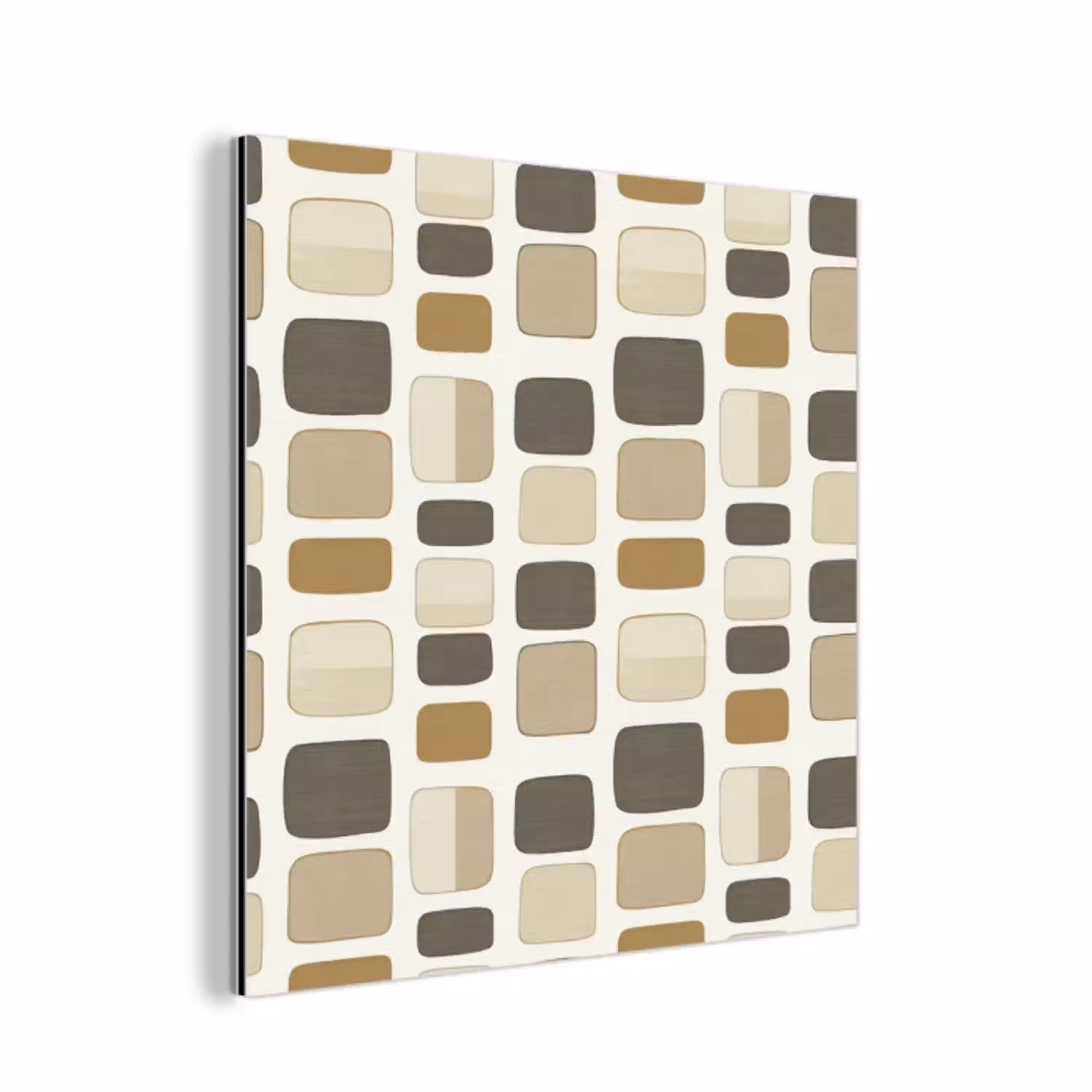 Blokken - Vintage - Grijs aluminium wit klein 46 -3d
