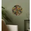 Bloemenveld - Kleuren - Verf Wandcirkel behangsticker klein 186 -sfeer2