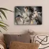 Grijs - Luxe  - Goud - Marmer canvas 2cm klein -sfeer1