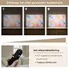 Aquarel - Pastel - Abstract - Kunst Light Box met batterij (Wandlamp) middel -USP_dimbaarNL