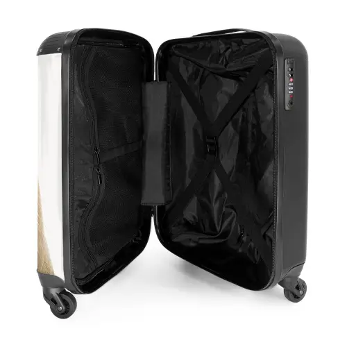 Zyon Zeehond NBS - Handbagage koffer - Unisex middel -binnenkant
