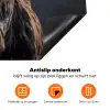 Stier - Kleurrijk - Hoorns Inductie beschermer vinyl 3mm klein -zzzzzzz-td-onderkant