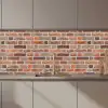 Bakstenen - Aardetinten - Muur - Rustiek keuken achterwand 2 middel 871 zz_3dshopping
