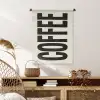 Japandi - Koffie - Decoratie - Vintage Wandkleed katoen klein -sfeer5