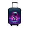 Space hockey Kinderkoffer - Zwart klein -3d