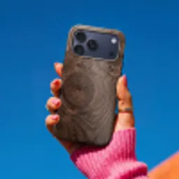 Houtnerf - Textuur - Patroon - Bruin - Rustiek Toughcase MagSafe Apple iPhone 17 Pro Max klein -Sfeer1V