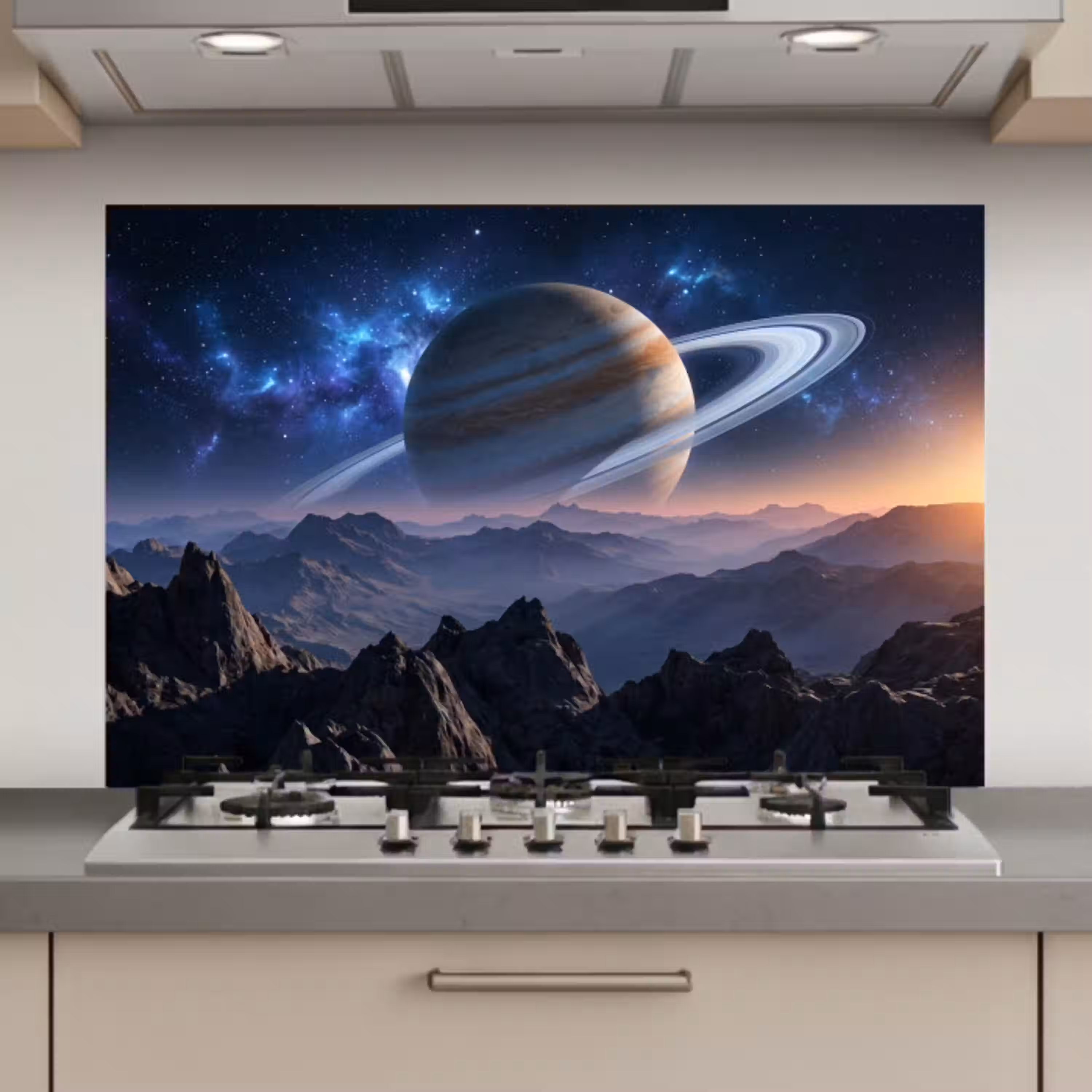 Fantasy - Kosmos - Landschap keuken achterwand spatscherm klein -3d_website