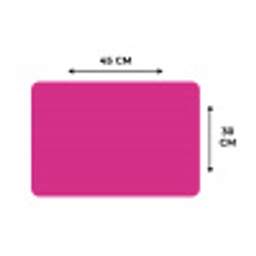 Fuchsia - Neon - Kleuren Placemat vinyl groot 368 -specs