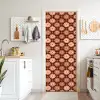 Geometrisch - Bloemen - Kleurrijk deurposter klein 289 -sfeer5