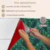 Palmbladeren - Blauw - Tint - Zwart keuken achterwand spatscherm klein 900 -spatscherm_NL