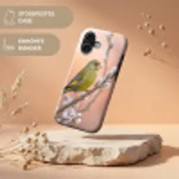 Groenling - Katjes - Lente - Natuur - Zacht Toughcase MagSafe Apple iPhone 17 klein -USP_RandenV_DE