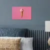 Hoorntje - Schepijs - Roze poster papier klein -sfeer2