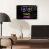 Controller - Game - Neon - Zwart - Quotes - Game zone plexiglas 5mm klein -sfeer6
