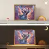 Koala - Dier - Zonnebril - Wolken Light Box met batterij (Wandlamp kind) middel -sfeer3_kind