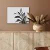 Plant - Bladeren - Minimalistisch - Zwart PET vilt klein -sfeer4