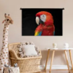 Ara - Portret - Rood Wandkleed katoen middel -wsfeer5_kind