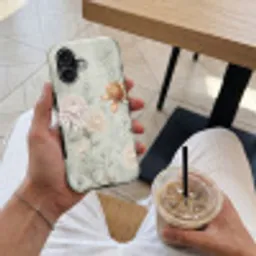 Illustratie - Bloemen - Groen Toughcase MagSafe Apple iPhone 17 klein -Sfeer1M