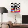 Hamburger - Stippen - Golven - Kleuren plexiglas 5mm klein -sfeer6