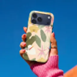 Patroon - Bloemen - Kleurrijk Toughcase MagSafe Apple iPhone 17 Pro Max klein -Sfeer1V