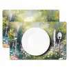 Bos - Schilderstijl - Kleurrijk Placemat vinyl groot -zzsfeer2_Kitchenyeah-website