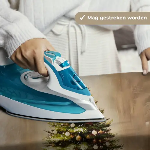 Kerst - Sfeer - Groen Wandkleed katoen klein -sfeer9